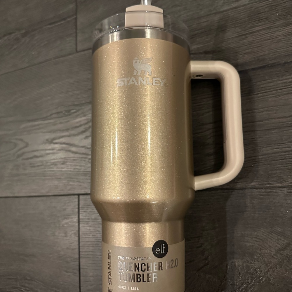 Stanley Metallic Gold Tumbler with Handle